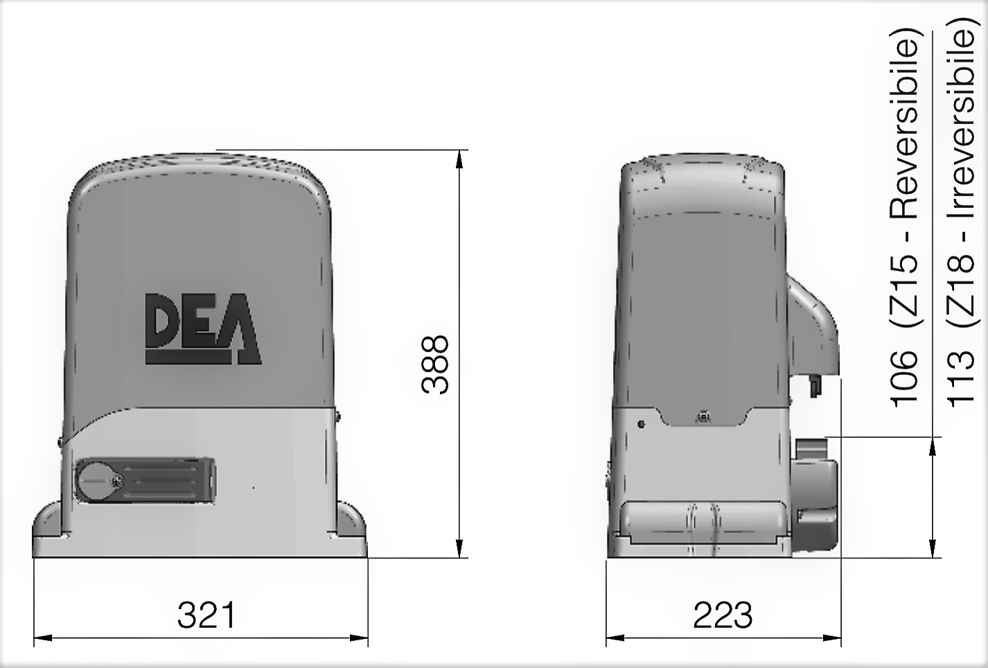 Dea rev dimension