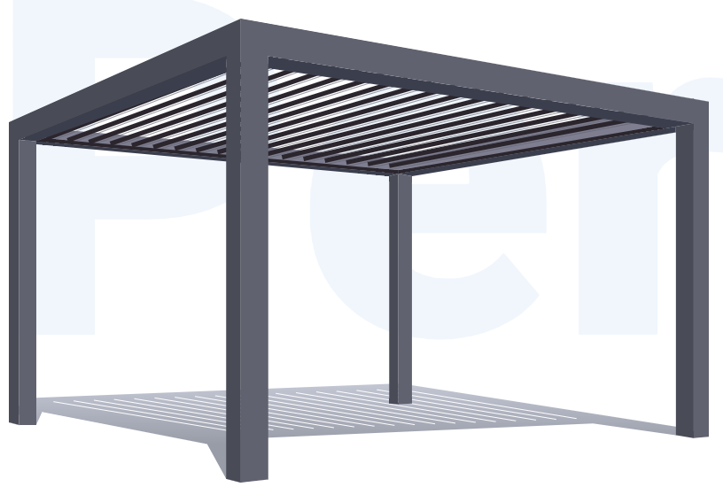 Structure pergola distral