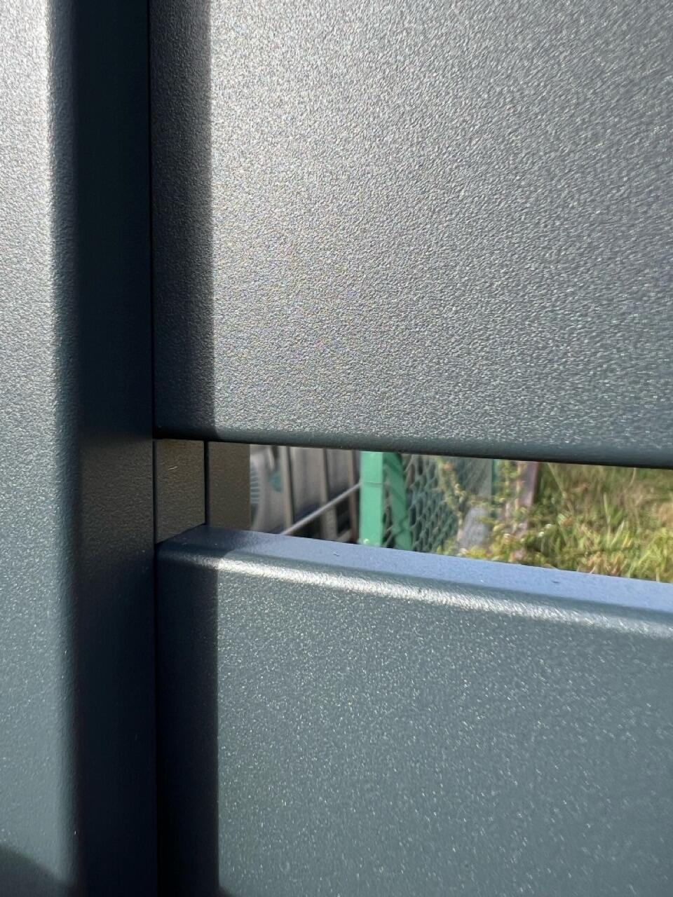 détail cloture aluminium tournefeuille