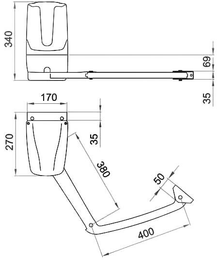 dea livi 502 dimension